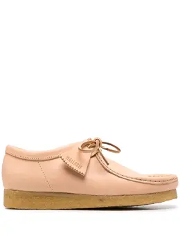 Clarks Originals: Бежевые кроссовки 