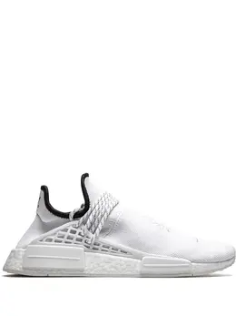 adidas: Белые кроссовки  Hu NMD