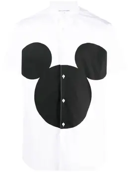 Comme Des Garçons Shirt: Рубашка с принтом 