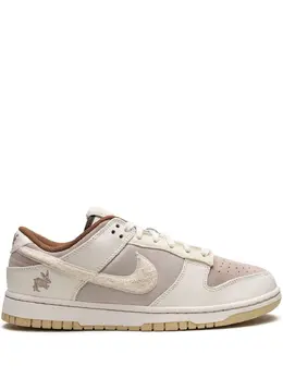 Nike: Белые кроссовки  Dunk Low Retro