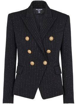 Balmain: Двубортный жакет 
