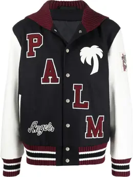Palm Angels: Синяя куртка 