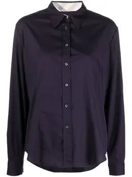 Burberry Pre-Owned: Рубашка с длинным рукавом 