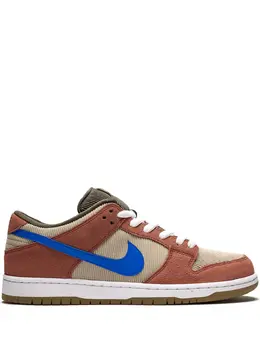 Nike: Коричневые кроссовки  SB Dunk Low Pro