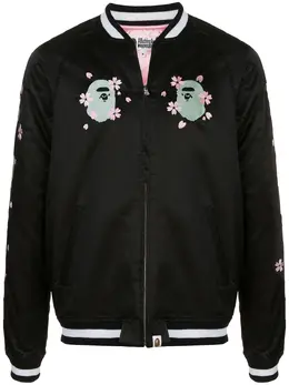 A BATHING APE®: Чёрная куртка 