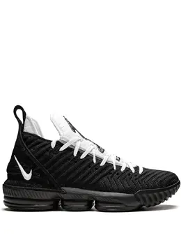 Nike: Чёрные кроссовки  Lebron 16