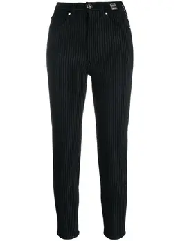 Versace Pre-Owned: Чёрные брюки 