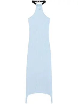 Courrèges: Трикотажное платье 