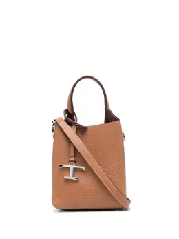 Tod's: Коричневая сумка-шоппер 