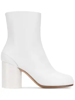 Maison Margiela: Белые ботинки  Tabi