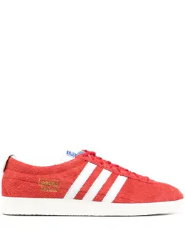 adidas: Красные кроссовки  Gazelle Vintage