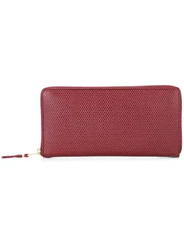 Comme Des Garçons Wallet: Бордовый кошелёк 