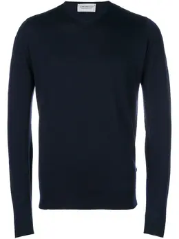 John Smedley: Синий свитер 