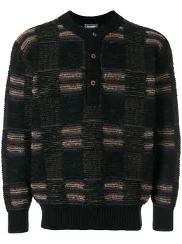 Issey Miyake Pre-Owned: Чёрный свитер 