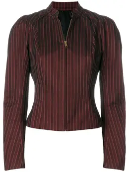 John Galliano Pre-Owned: Бордовая блуза 