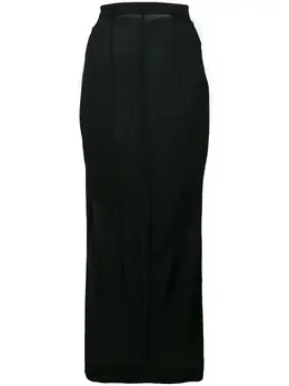 Comme Des Garçons Pre-Owned: Прозрачная юбка 