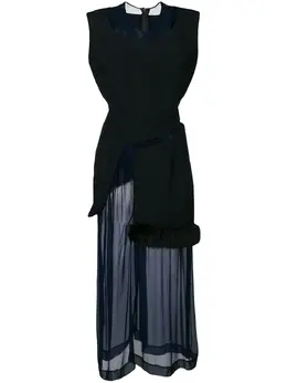 Comme Des Garçons Pre-Owned: Многослойное платье 