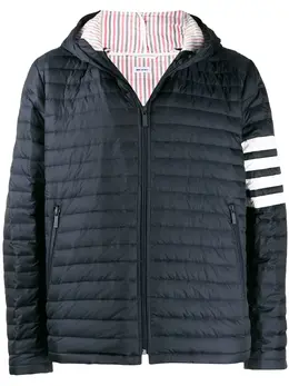 Thom Browne: Куртка  4-Bar в полоску