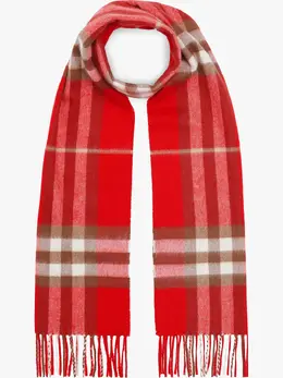 Burberry: Шарф  Classic Check