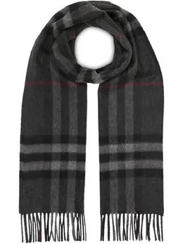 Burberry: Шарф  Classic Check в клетку