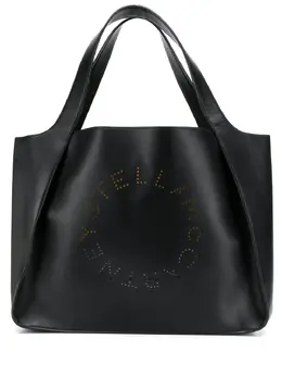 Stella McCartney: Сумка-шоппер  Stella Logo