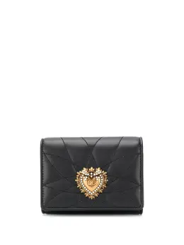 Dolce & Gabbana: Чёрный кошелёк  Devotion