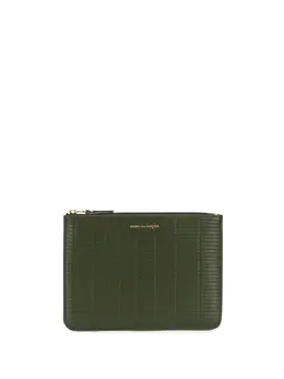 Comme Des Garçons Wallet: Кошелёк цвета хаки 
