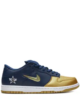 Nike: Синие кроссовки  SB Dunk Low
