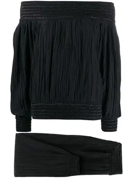 Issey Miyake Pre-Owned: Чёрный топ 