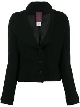 John Galliano Pre-Owned: Чёрная куртка 