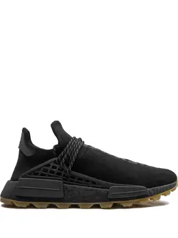 Adidas By Pharrell Williams: Чёрные кроссовки  Pharrell Williams