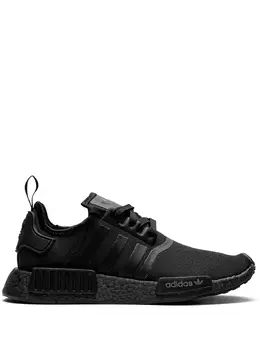 adidas: Чёрные кроссовки  NMD_R1