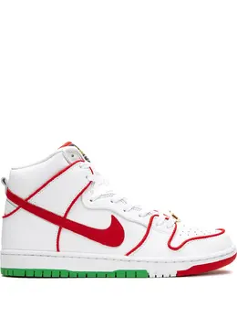 Nike: Красные кроссовки  SB Dunk High