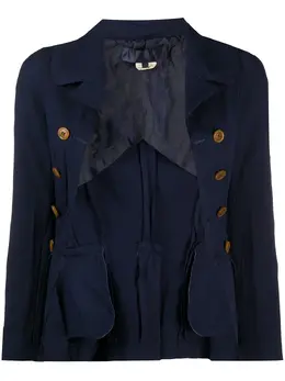 Comme Des Garçons Pre-Owned: Синяя куртка 