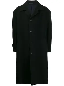 Comme Des Garcons Pre-Owned: Чёрное пальто 
