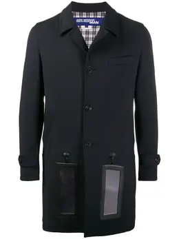 Junya Watanabe Comme Des Garcons Pre-Owned: Синее пальто 