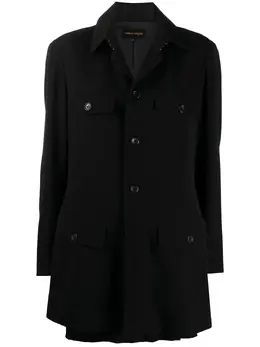 Comme Des Garcons Pre-Owned: Чёрная куртка 