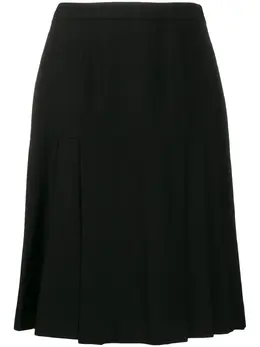 Chanel Pre-Owned: Плиссированная юбка 