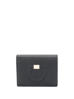 Salvatore Ferragamo: Чёрный кошелёк  Gancini
