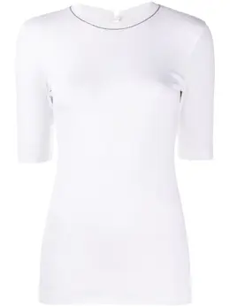 Brunello Cucinelli: Трикотажный топ  Monili