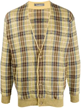 Issey Miyake Pre-Owned: Кардиган с v-образным вырезом 