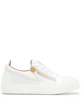 Giuseppe Zanotti: Белые кроссовки  Gail