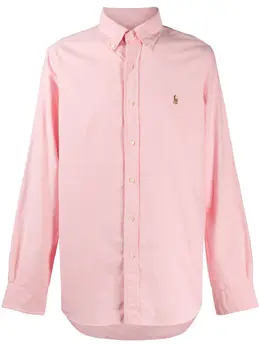 Polo Ralph Lauren: Розовая рубашка 