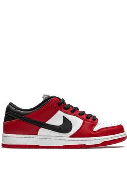 Nike: Белые кроссовки  SB Dunk Low Pro