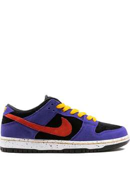 Nike: Чёрные кроссовки  SB Dunk Low