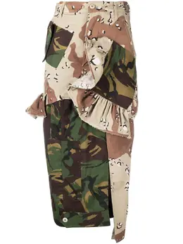 Preen By Thornton Bregazzi: Юбка с принтом 