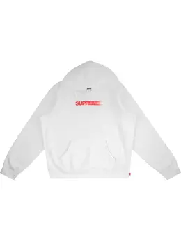 Supreme: Белая толстовка  Motion Logo