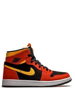 Jordan: Чёрные кроссовки  Air Jordan 1 Zoom