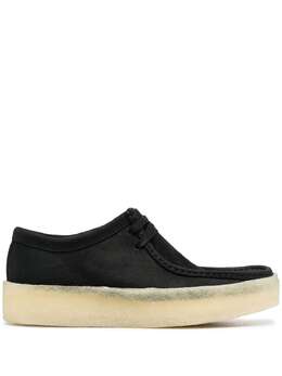 Clarks Originals: Чёрные ботинки 