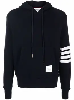 THOM BROWNE: Толстовка  4-Bar в полоску